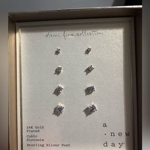 14k gold plated  earrings